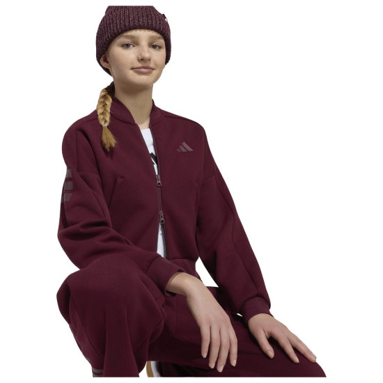Adidas Παιδική ζακέτα Future Icons 3-Stripes Full-Zip Track Top